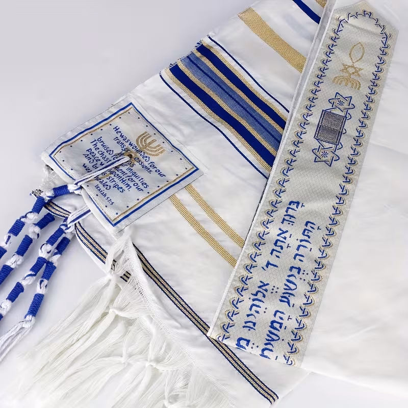 Tallit de prière messianique
